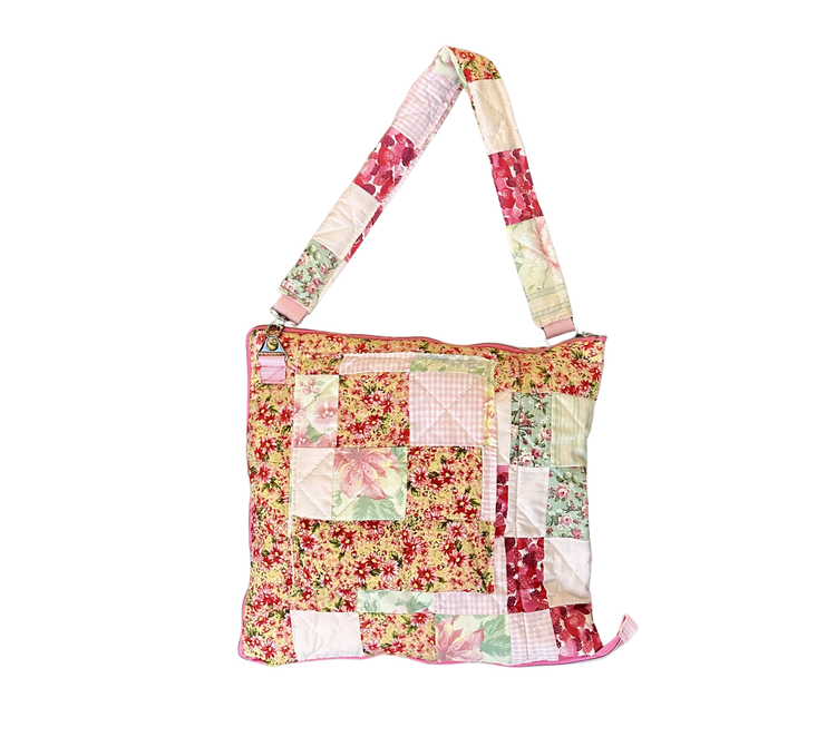 Composition in Pink Coat N Tote