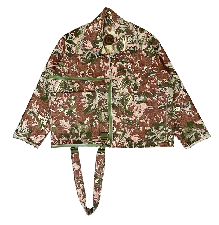 Evening Garden Coat N Tote