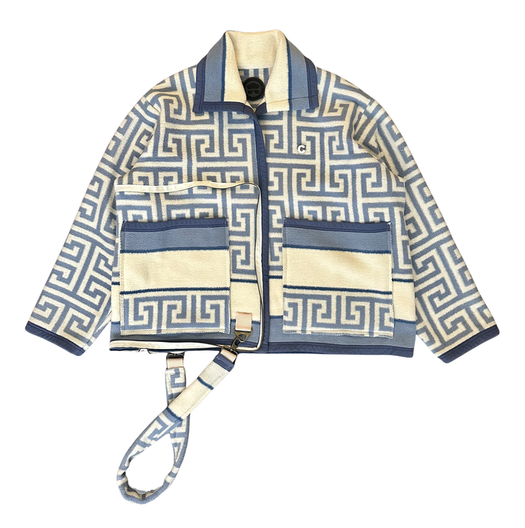 Blue Egg Coat N Tote