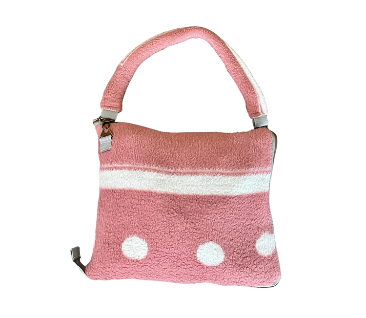 Dotted Form Coat N Tote
