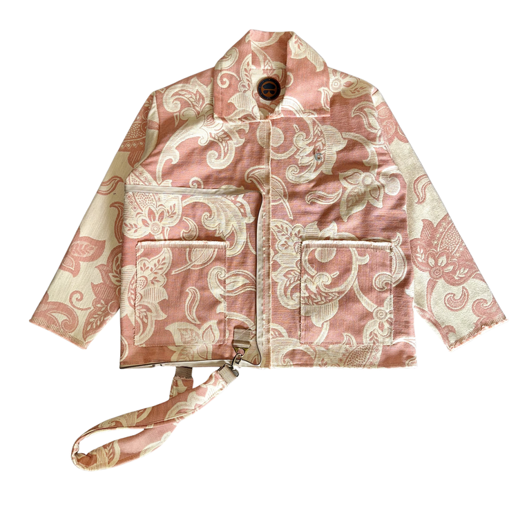 Apricot Parlor Coat N Tote