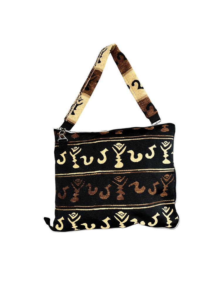 Root Script Coat N Tote