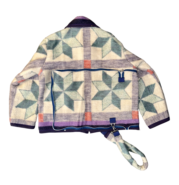 Stained Glass Coat N Tote
