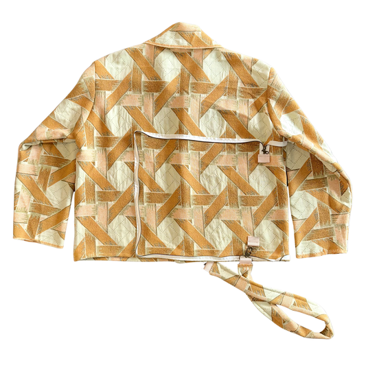 Angular Study Coat N Tote