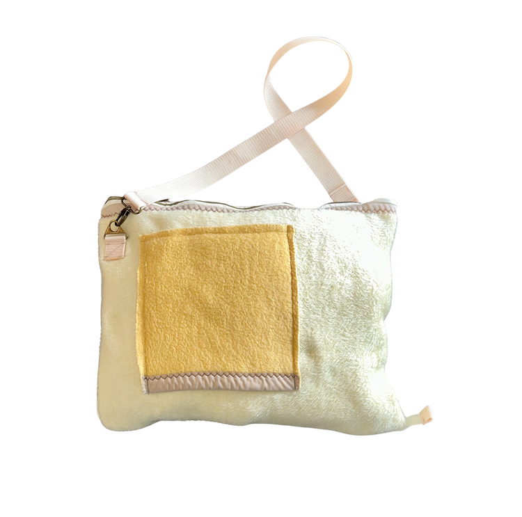Buttercream Coat N Tote