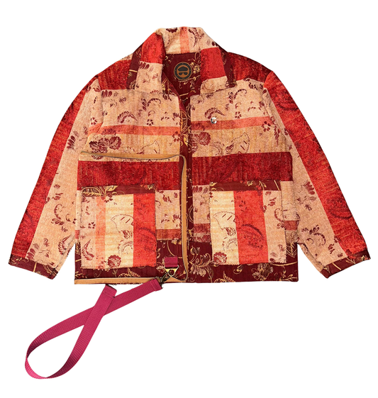 The Woven Record Coat N Tote