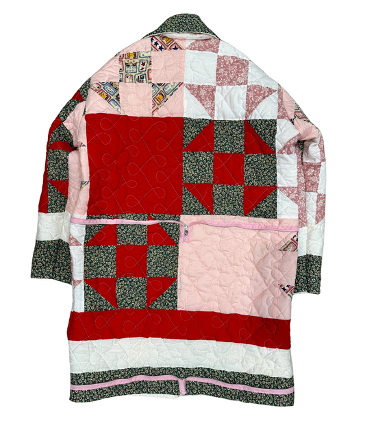 The Pinkcrest Quilt Trench Tote