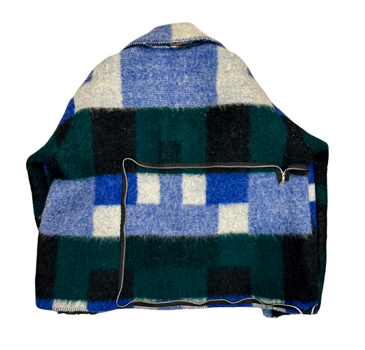 The Glacier Grid Coat N Tote