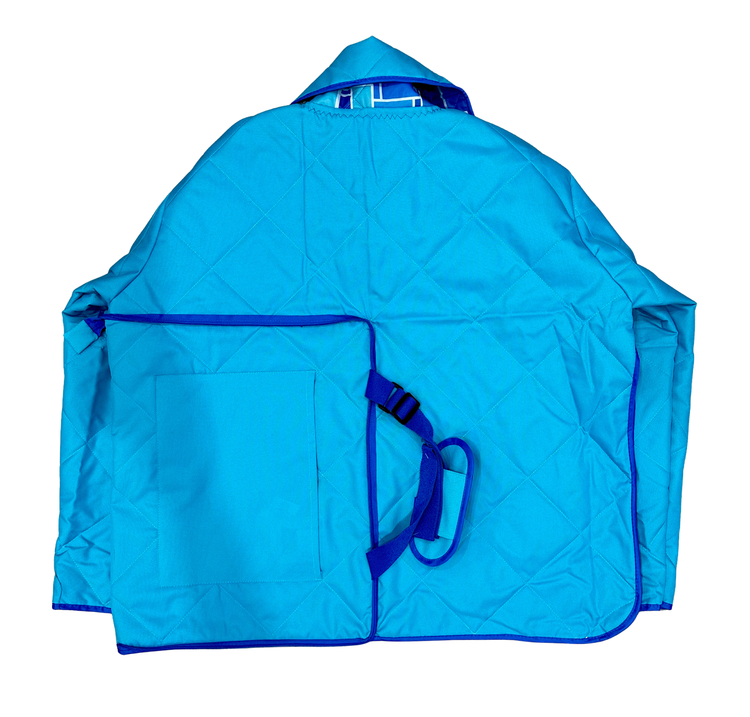 The Electric Blue Utility Backet