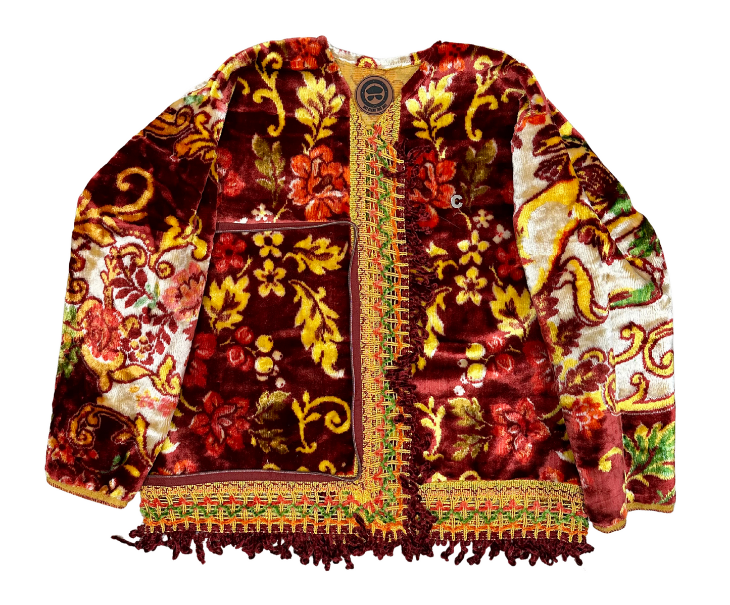 The Fiore Rosso Coat N Tote