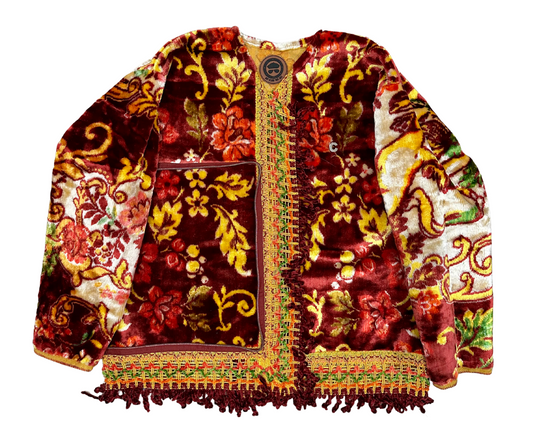 The Fiore Rosso Coat N Tote