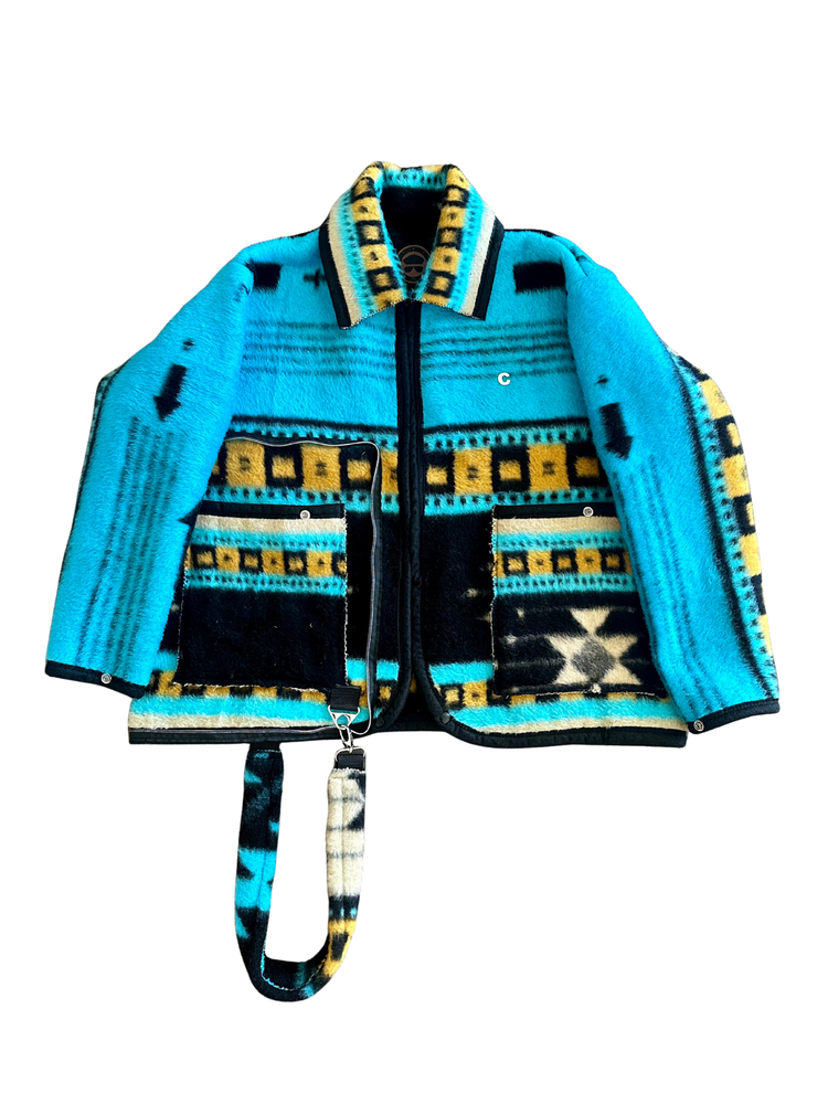 The Turquoise Passage Coat N Tote