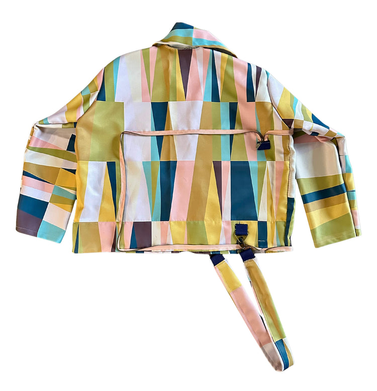 Color Study Coat N Tote