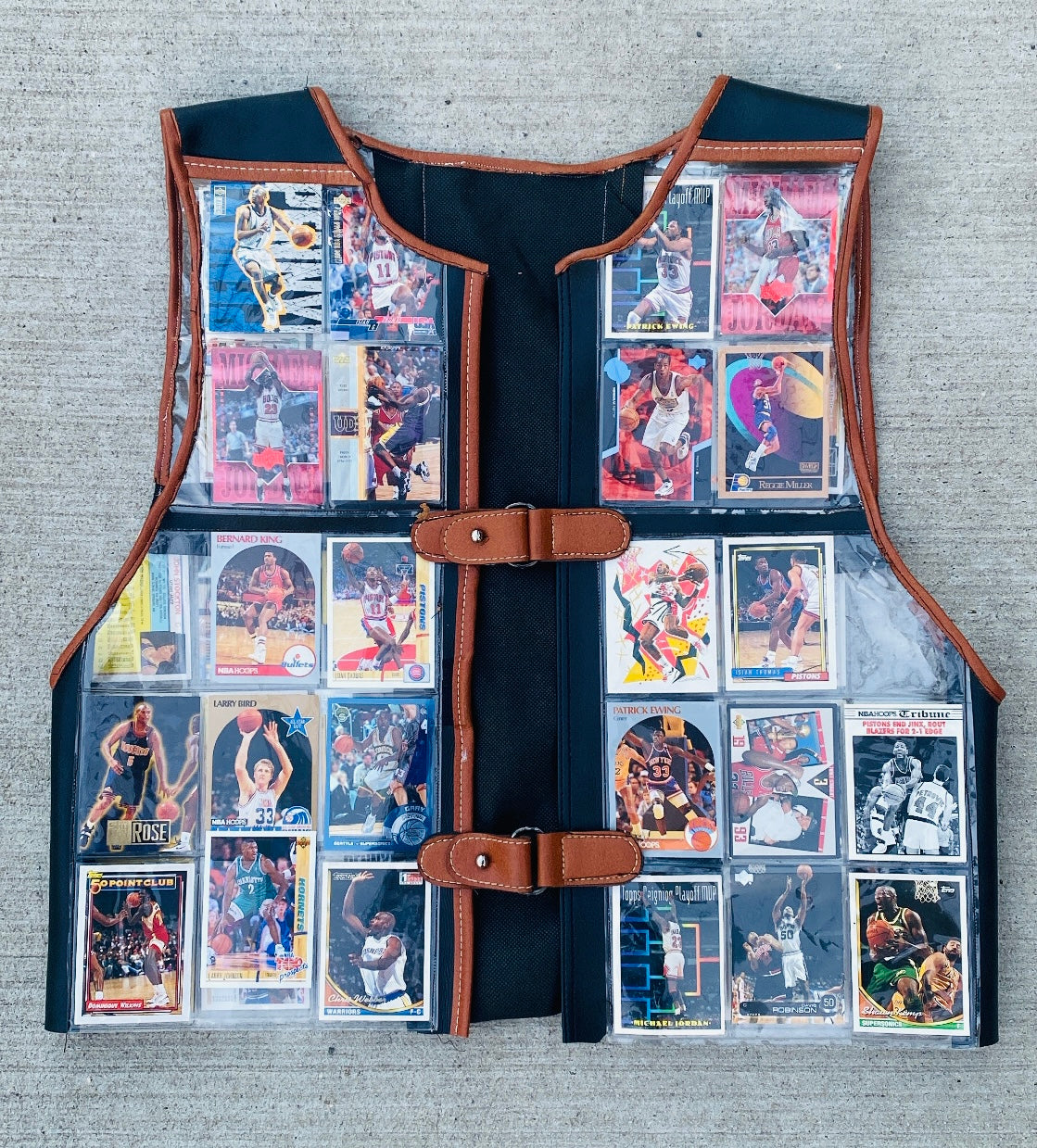 Cointel Vintage Trading Cards Vest (NBA)