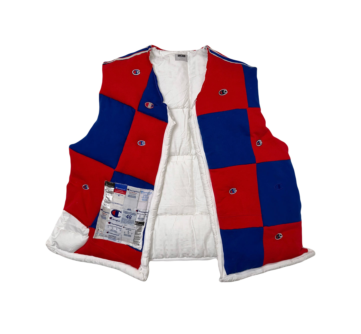 Cointel x Champion Open Sides Puffer Vest