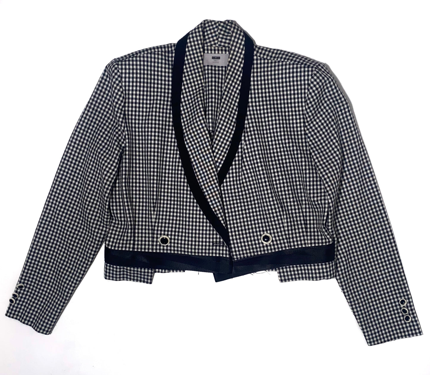 1of1 Cropped Houndstooth Jacket
