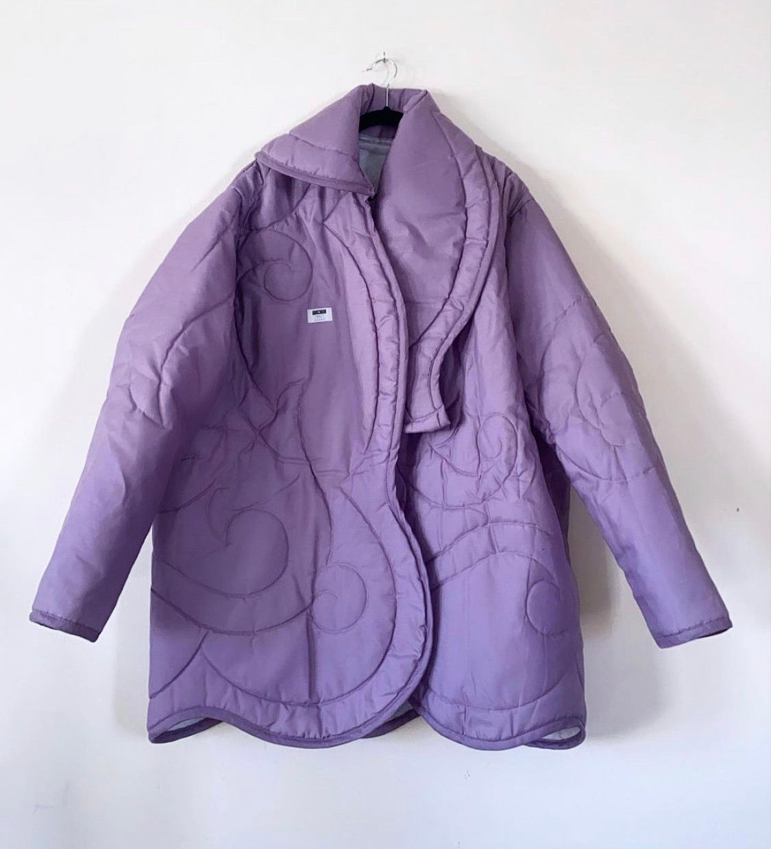 Lavender Puffer Coat