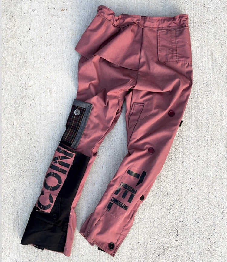 Trench Trouser Cranberry V2