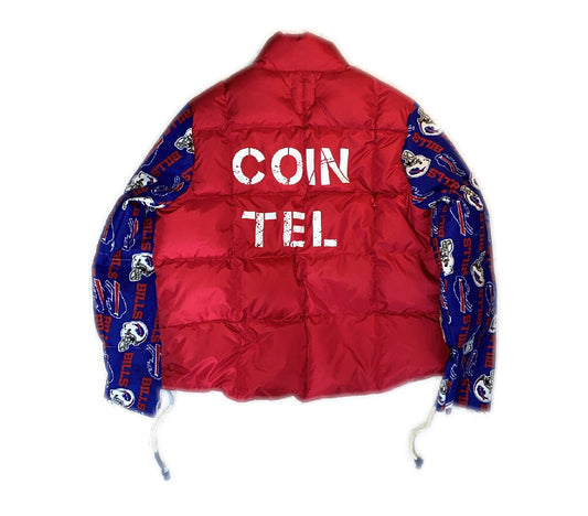 1of1 Vintage Bills Logo Puffer