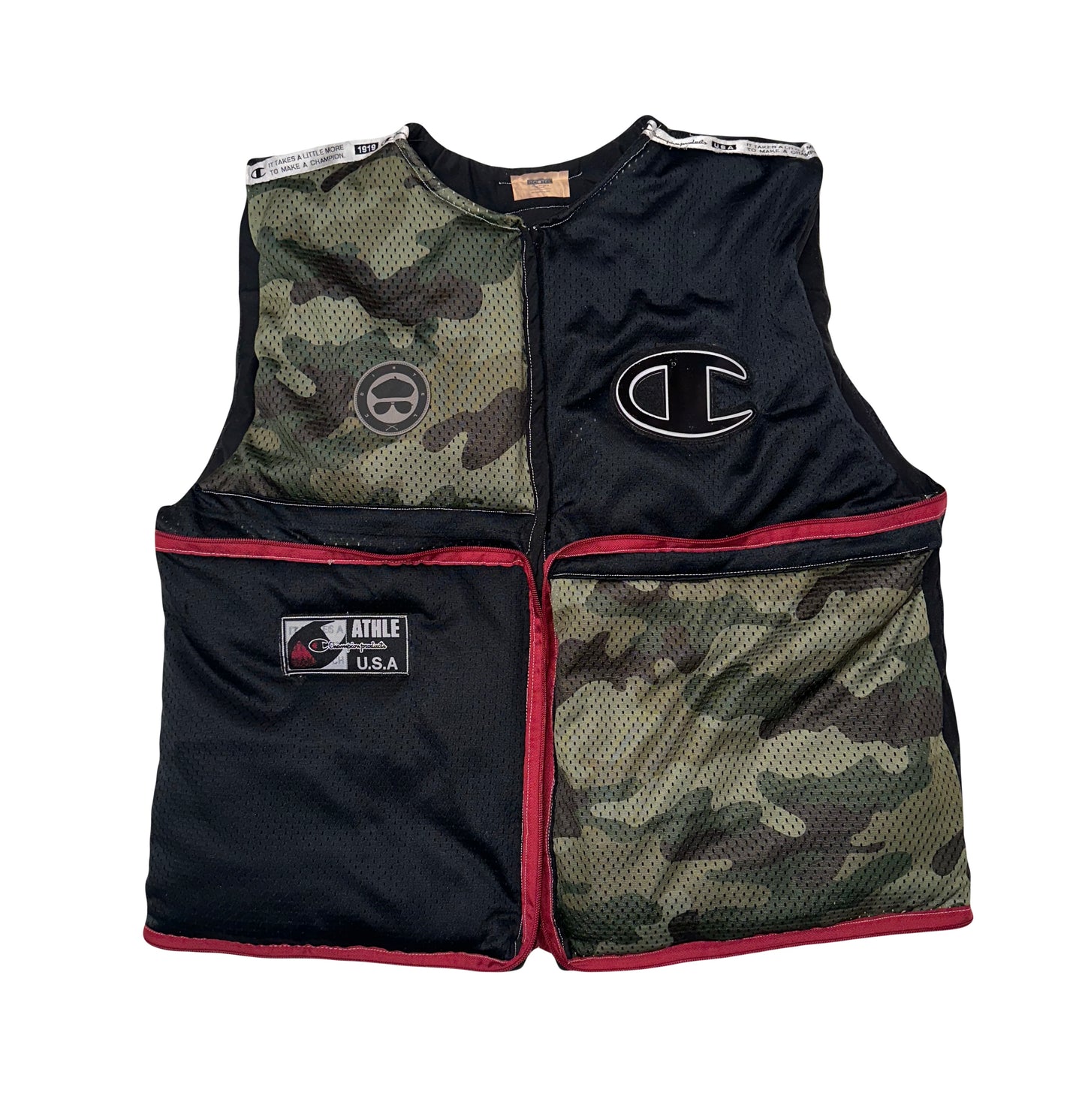 Cointel x Champion 1of1 Bag Vest