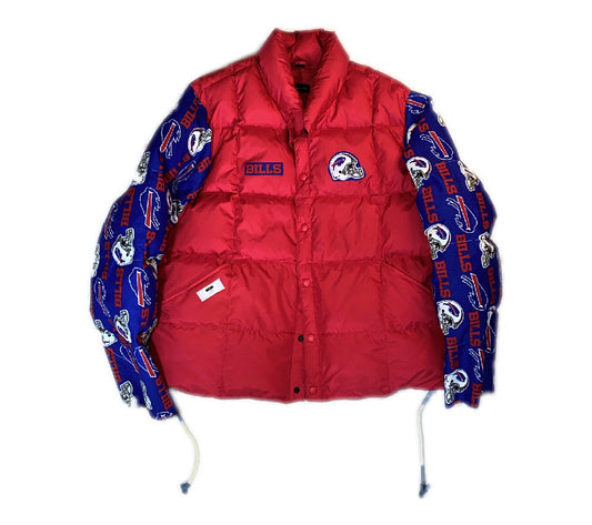 1of1 Vintage Bills Logo Puffer